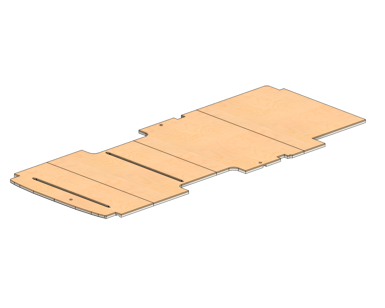 AVC Rig Ford Transit Insulated Subfloor - Pro-Grade Foundation