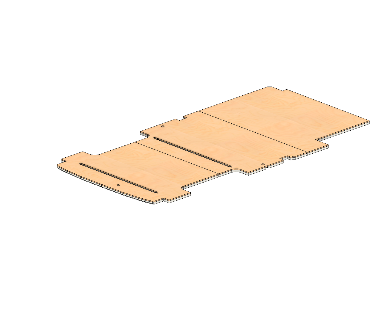 AVC Rig Ford Transit Insulated Subfloor - Pro-Grade Foundation