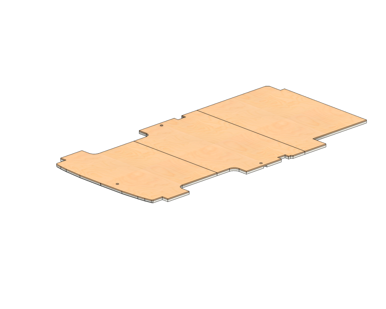 AVC Rig Ford Transit Insulated Subfloor - Pro-Grade Foundation