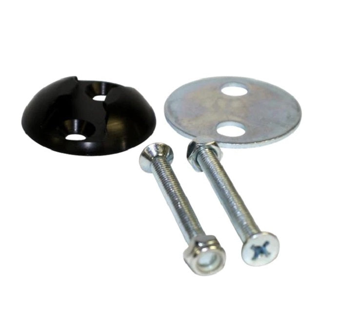 RB Components 2-Inch Round L-Track Anchor Kit - 1,500-Lb WLL