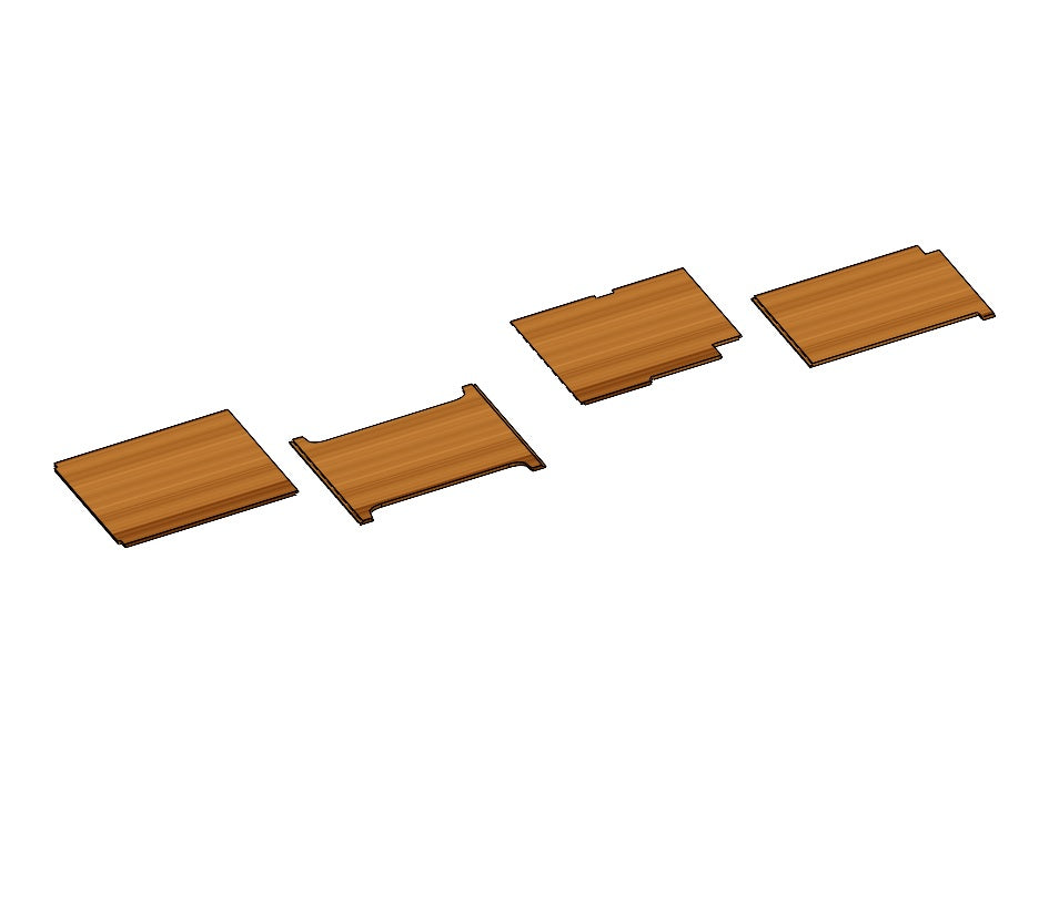 RB Components Ford Transit CNC Floor Kit - 148 Wheelbase