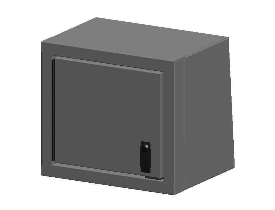 RB Components Ford Transit Wall Cabinet 18 x 16 x 14 - Aluminum
