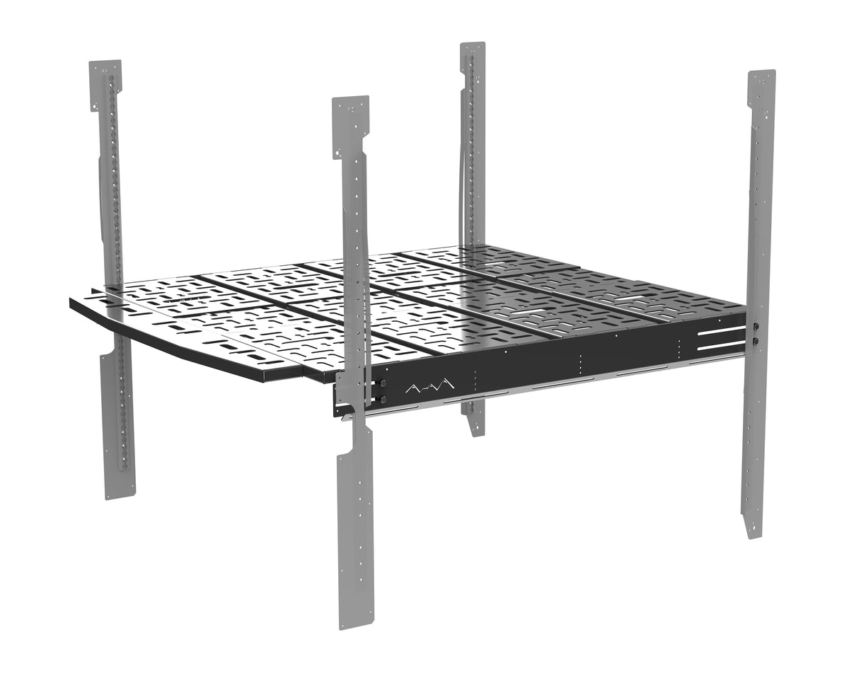 Ford Transit Van Flex-Trac™ 4-Panel All Aluminum Platform Bed System