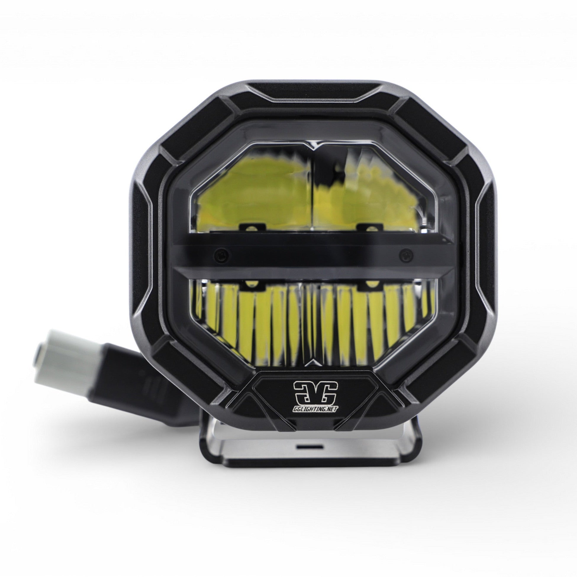 GGLighting U-Con Interlocking Off Road LED Pod With Amber or White DRL Running Light - Modular Interlocking LED Pod