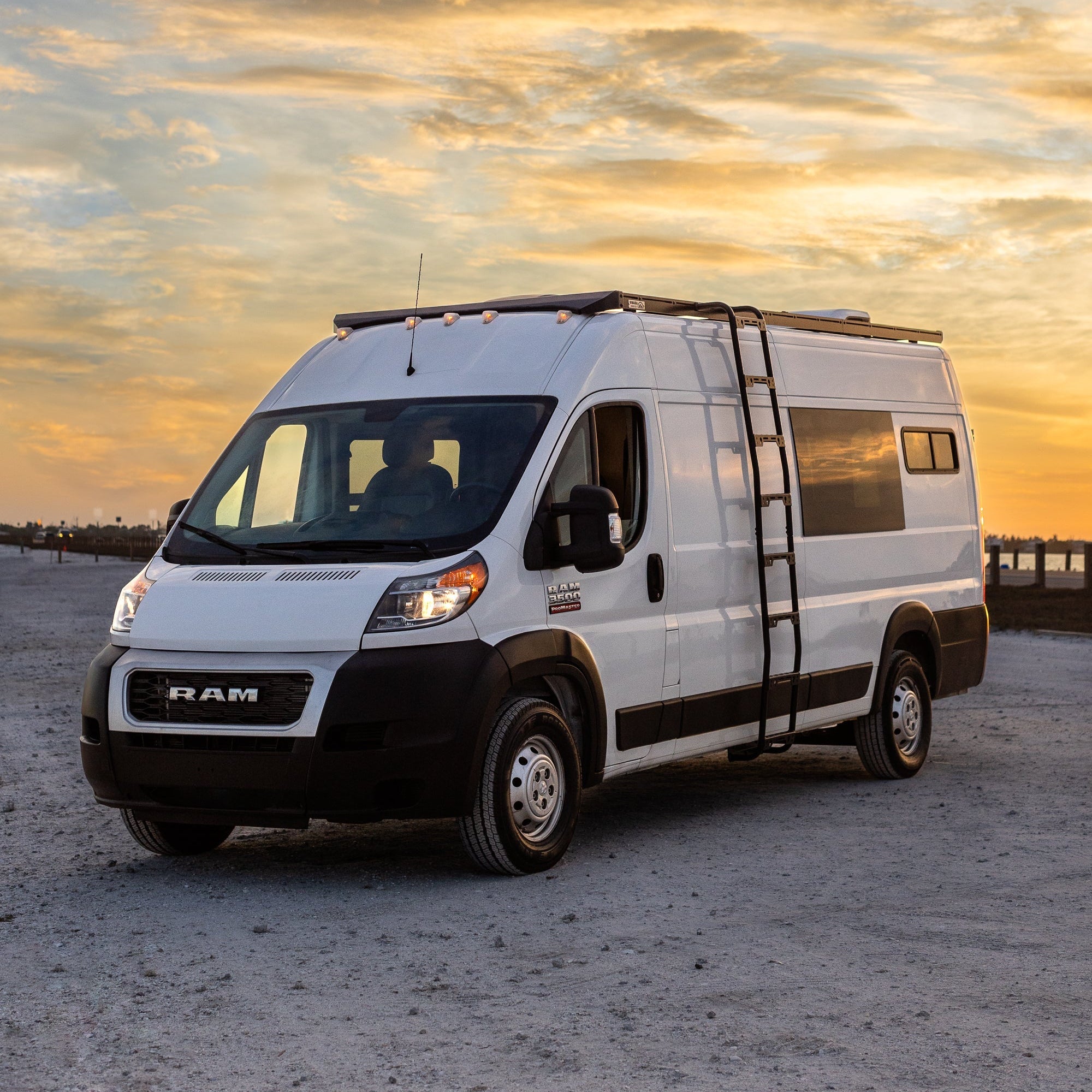 Unaka Gear Co. Ram ProMaster Roof Rack - Premium - 159" High Roof - Modular Roof Rack System