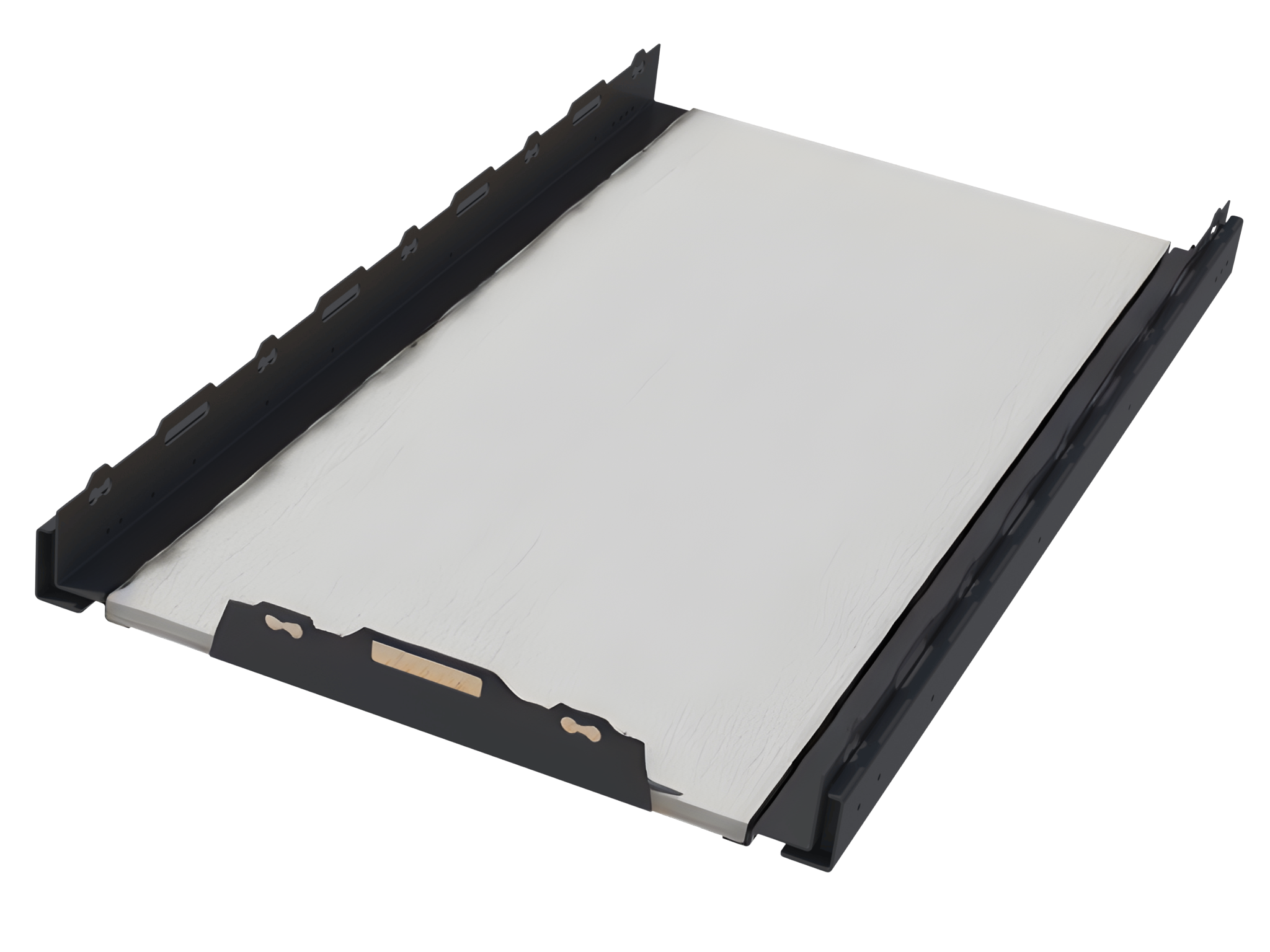 White Top Adventures 60" Heavy-Duty DIY Van Slide Out Tray Kit
