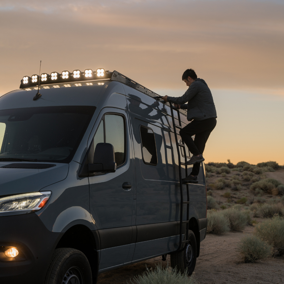WHITE TOP ADVENTURES® SPRINTER STRATA SIDE LADDER