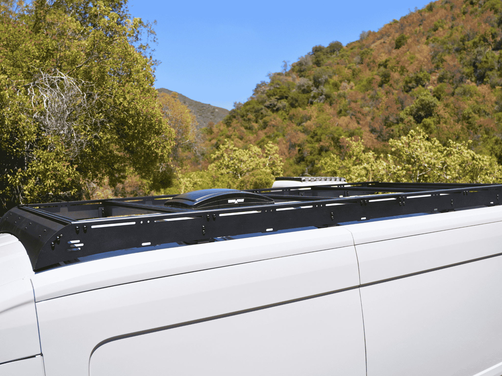 WHITE TOP ADVENTURES SPRINTER STRATA ROOF RACK SYSTEM