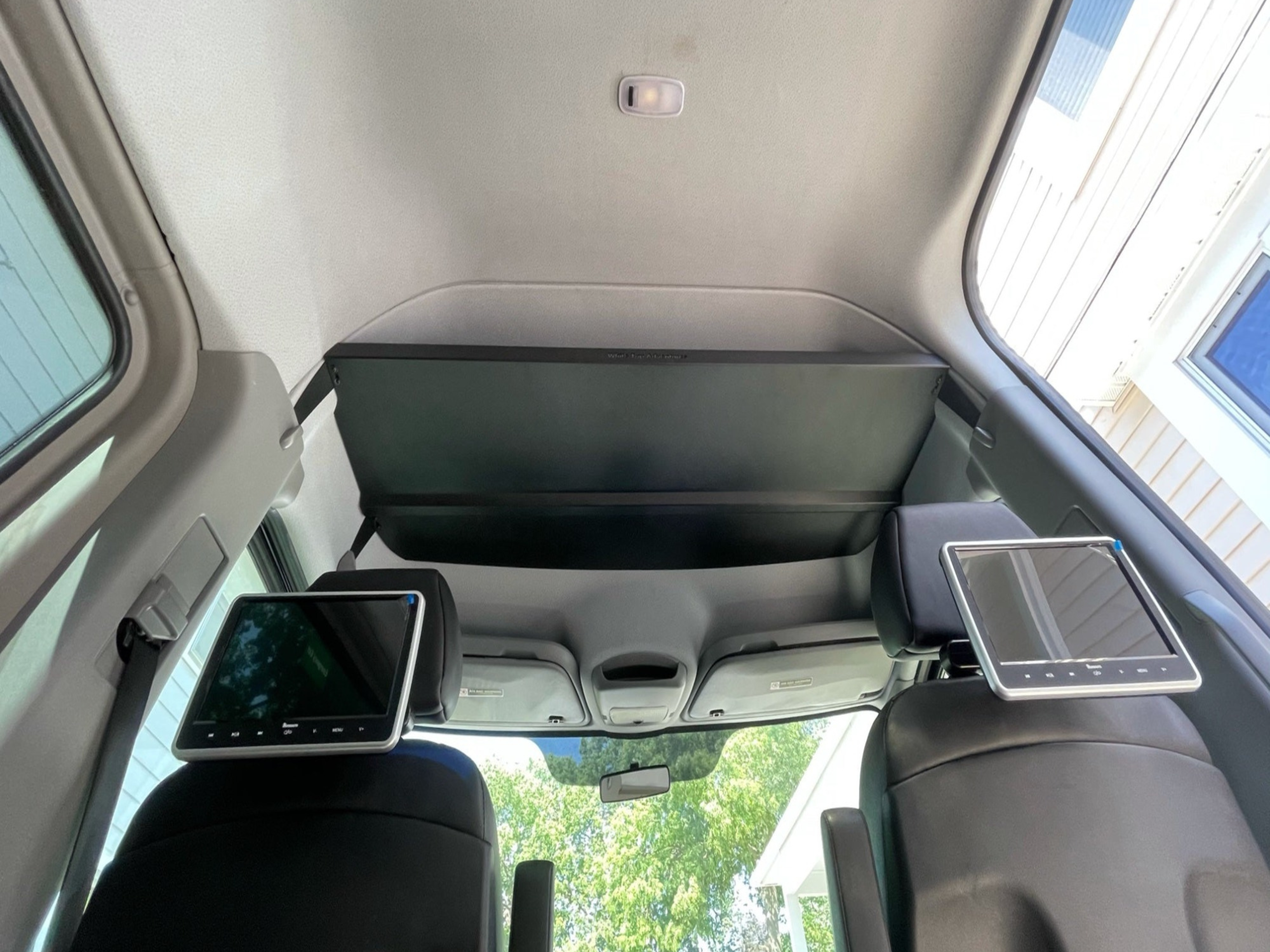 WHITE TOP ADVENTURES® SPRINTER OVERHEAD HEADLINER STORAGE SHELF (2007-2018)
