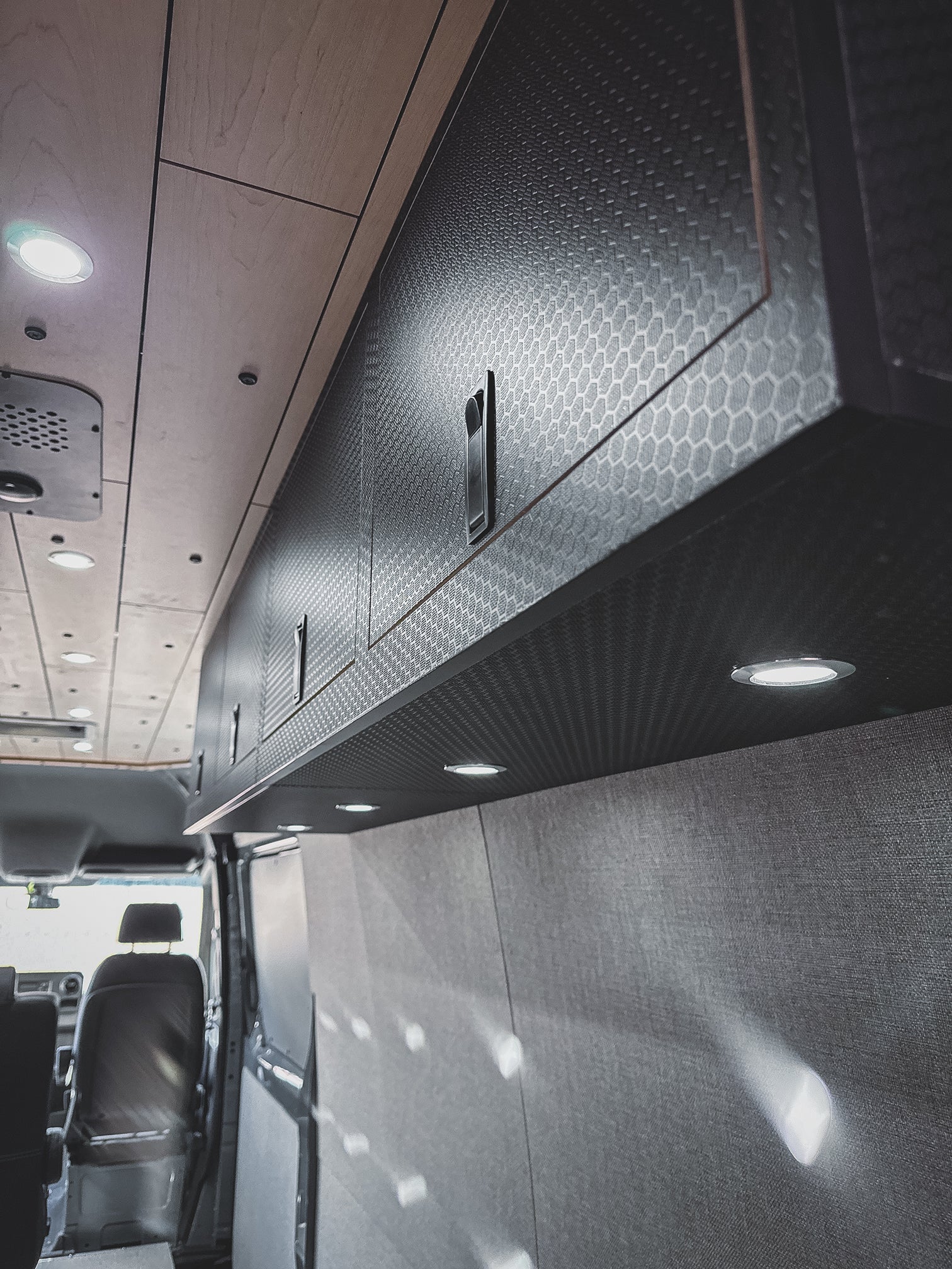 SERG SUPPLY SQUARED OVERHEAD VAN CABINET