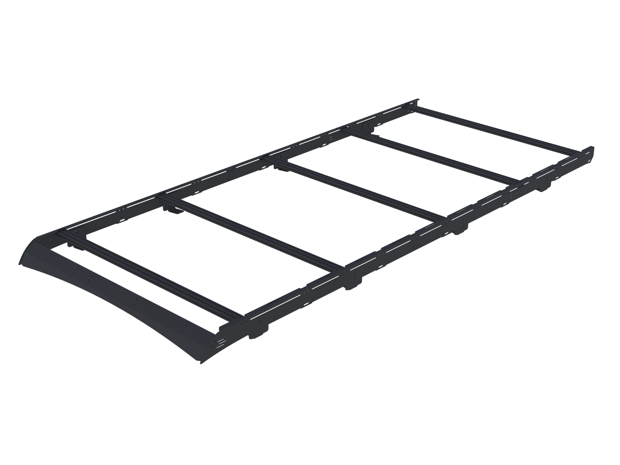 White Top Adventures Transit 148" EXT High Roof Strata Roof Rack