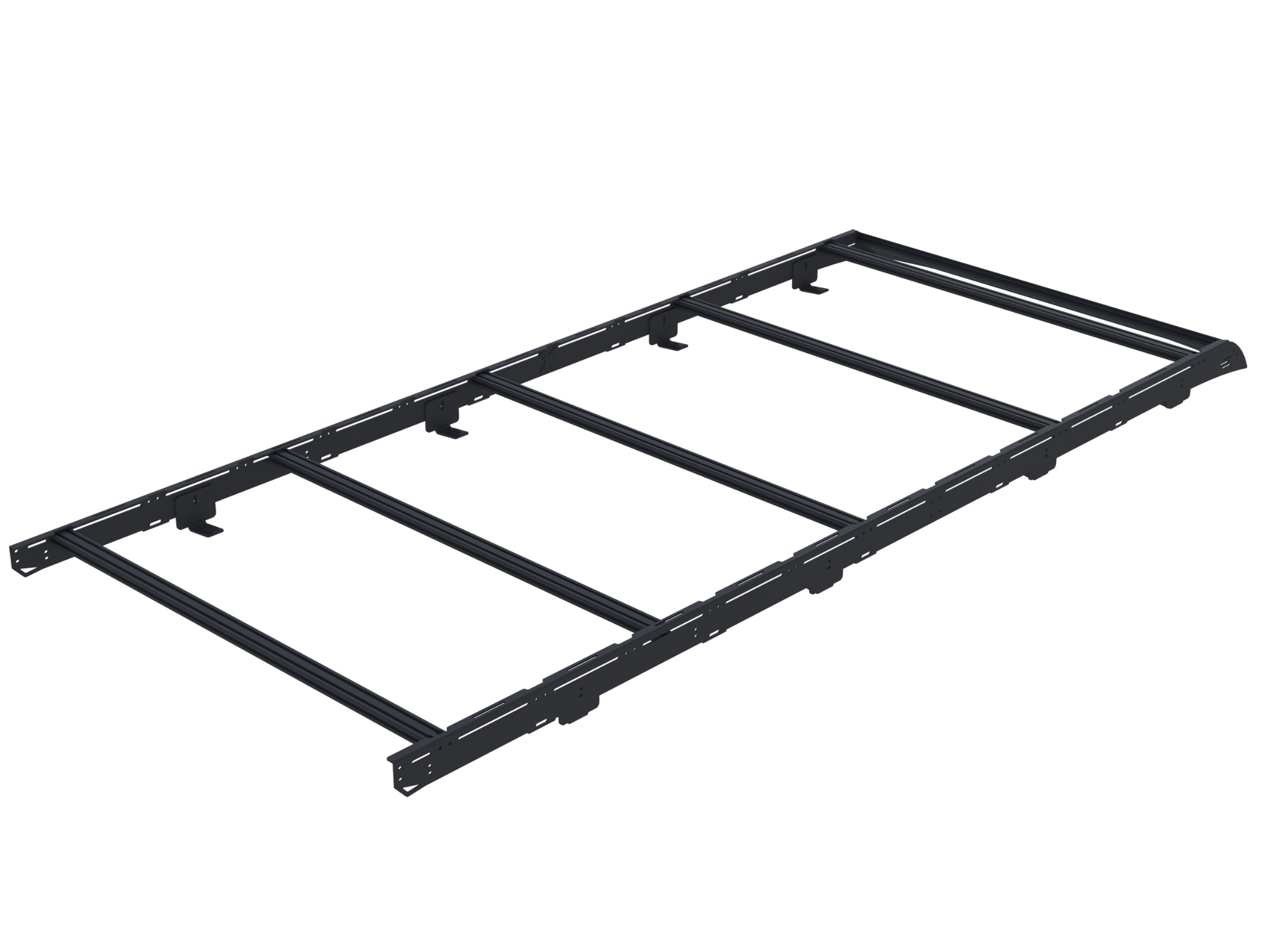 White Top Adventures Transit 148" EXT High Roof Strata Roof Rack