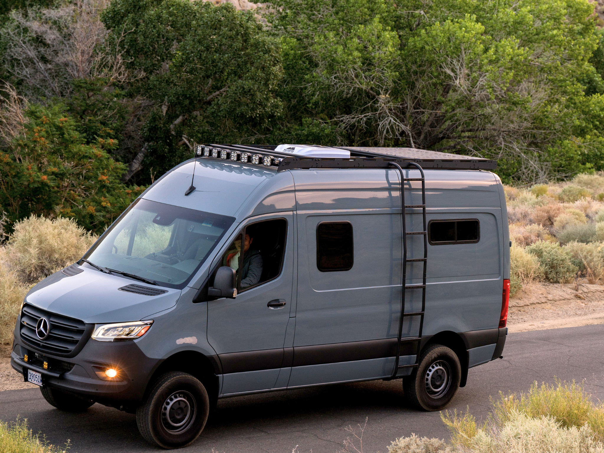 WHITE TOP ADVENTURES® FORD TRANSIT STRATA ROOF RACK SYSTEM