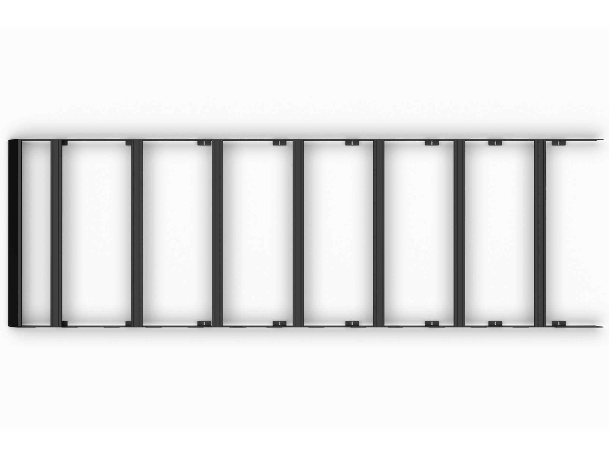 WHITE TOP ADVENTURES® FORD TRANSIT STRATA ROOF RACK SYSTEM