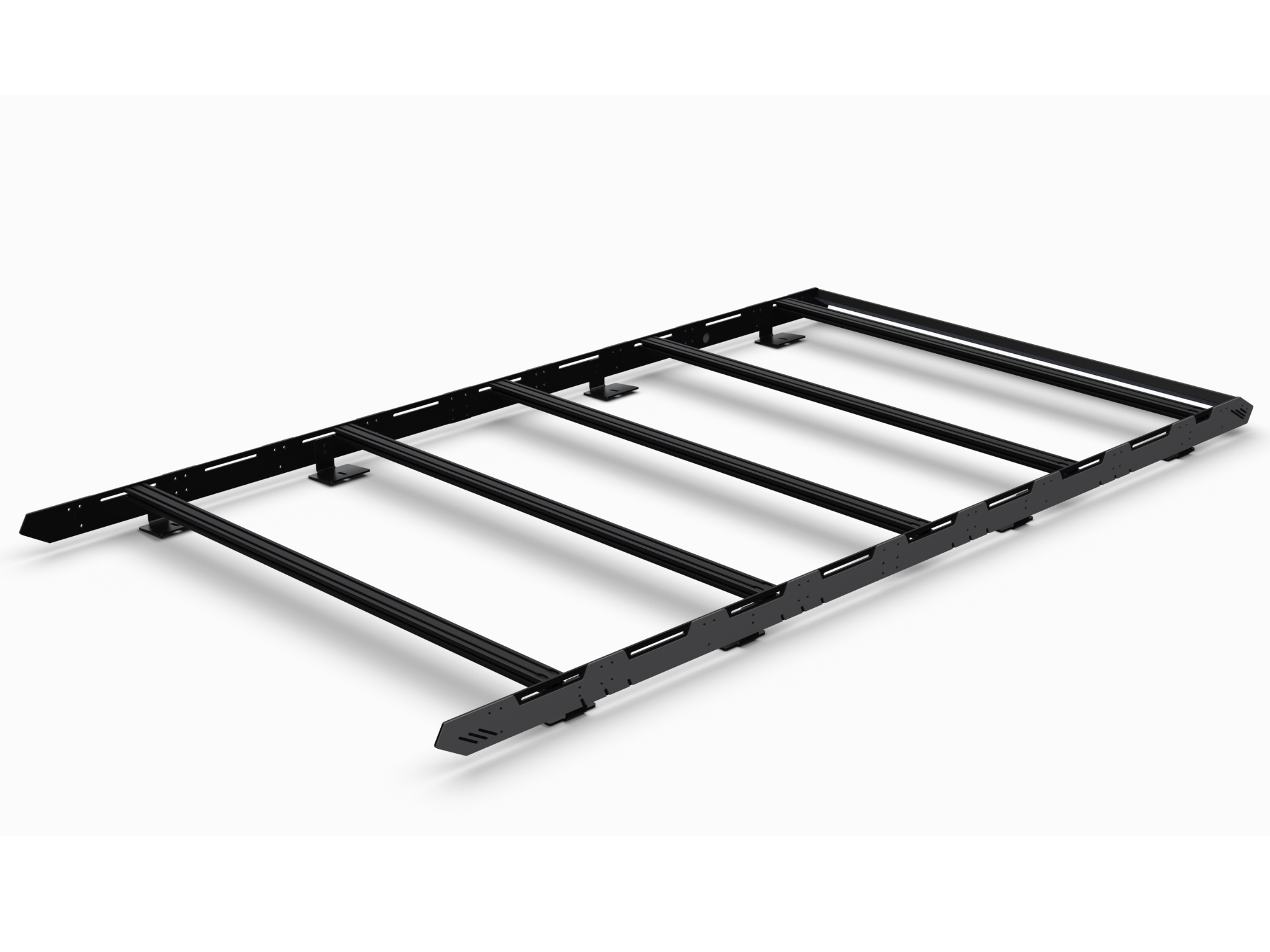 White Top Adventures Transit Mid Roof 148" Strata Roof Rack - Customizable Heavy-Duty Platform