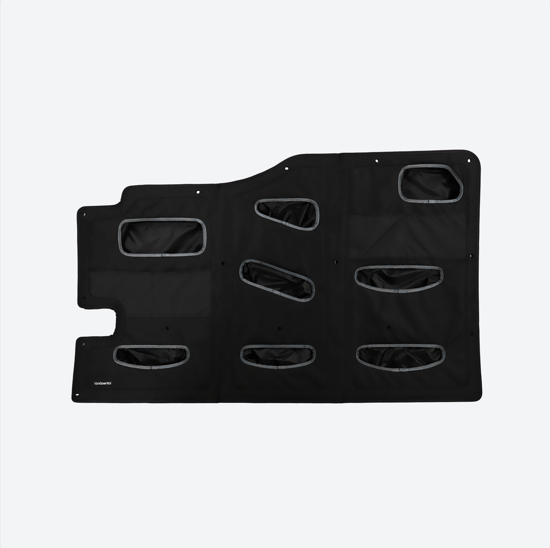 VanEssential Transit Rear Door Lower Storage Panels