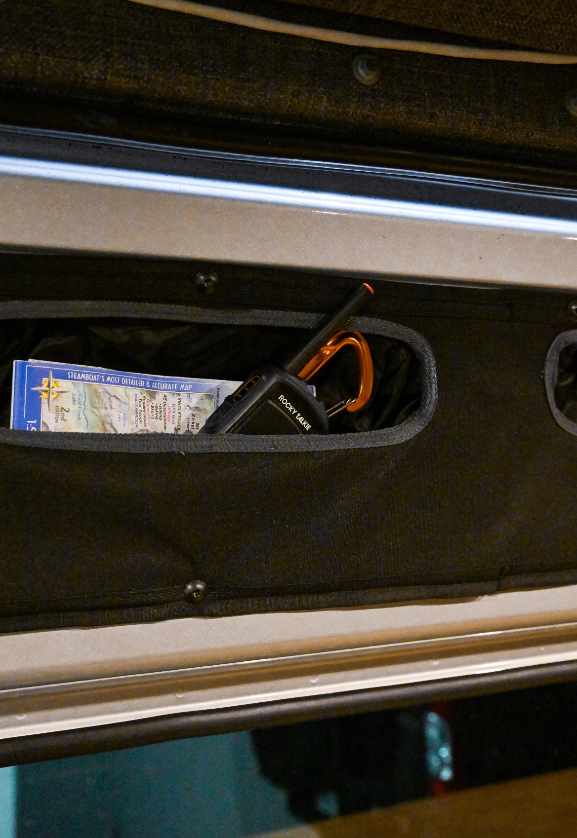 VanEssential Transit Upper Sliding Door Storage Panel
