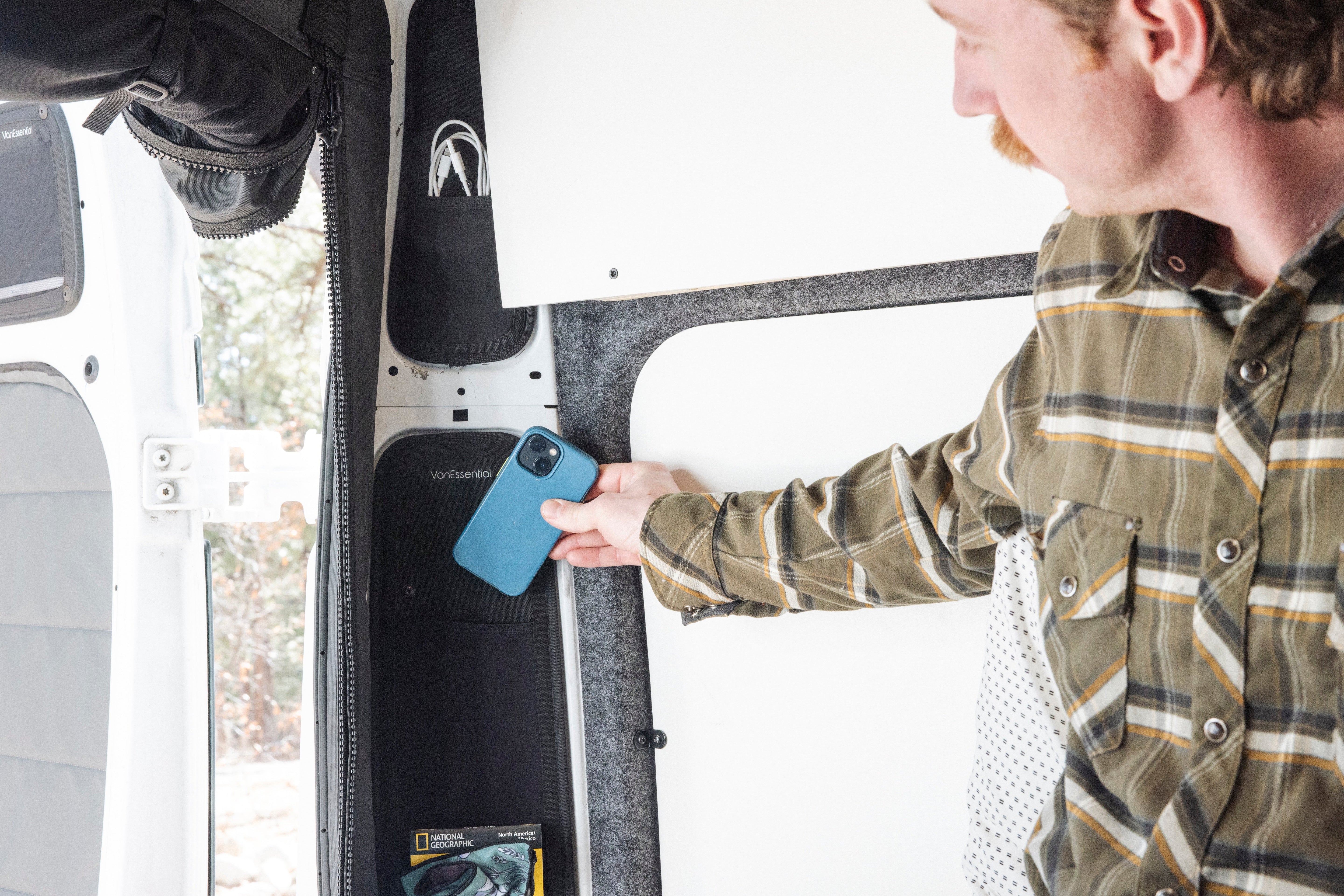 VanEssential Ram Promaster Rear Pillar Finishing Panels - Trim and Micro-Storage - Trim and Micro-Storage