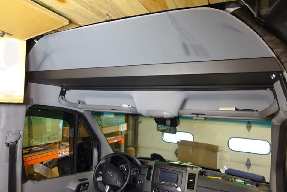 RB Components 2007-2018 Sprinter Headliner Shelf - Raised Design