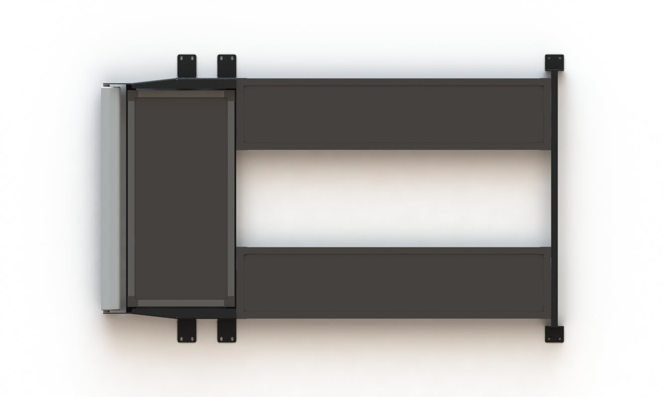 RB Components Sprinter Light Bar Solar Mount Kit - High Roof