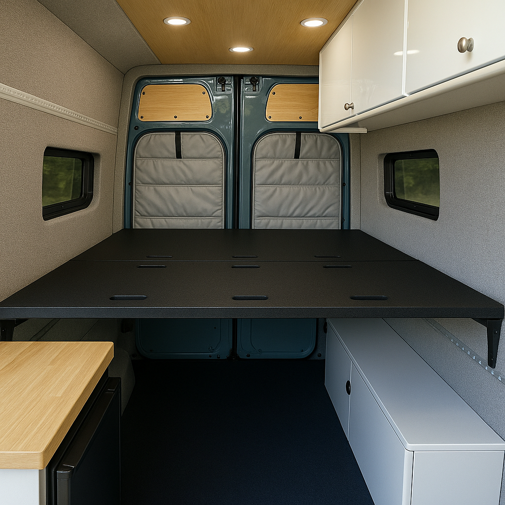 Tec Vanlife Sprinter Panel Bed with Boards - Complete Platform