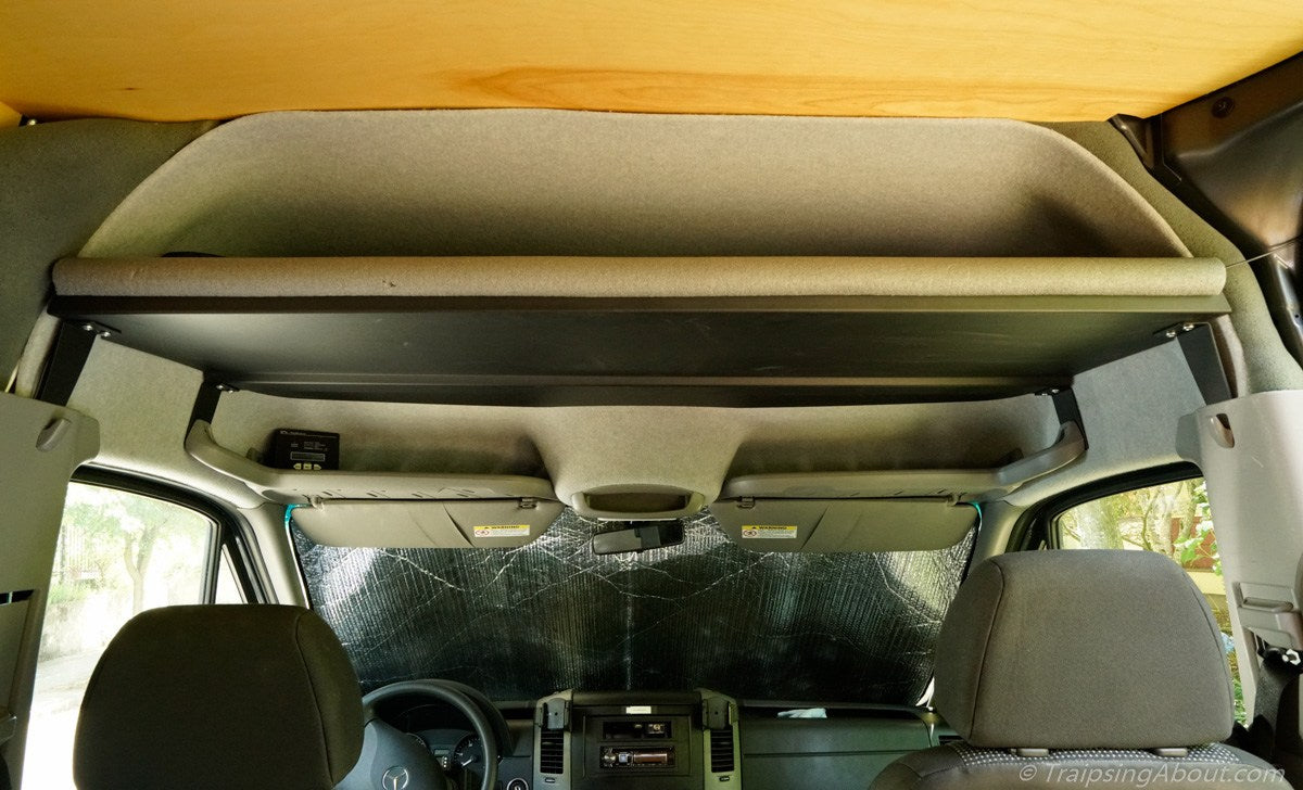 RB Components 2007-2018 Sprinter Headliner Shelf - Raised Design