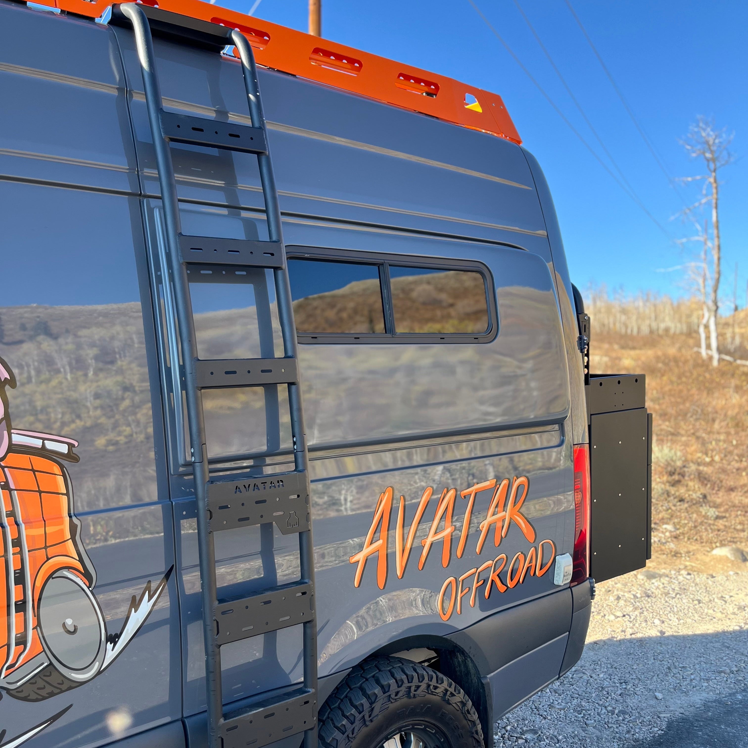 AVATAR OFF-ROAD ALUMINUM SIDE LADDER