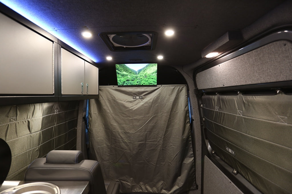 RB Components Sprinter Headliner Privacy Cover - Snap-On