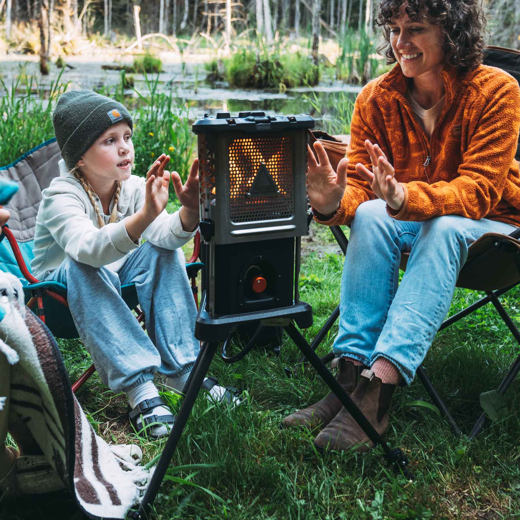 IGNIK SKULLET DELUXE PORTABLE PATIO HEATER & COOKTOP