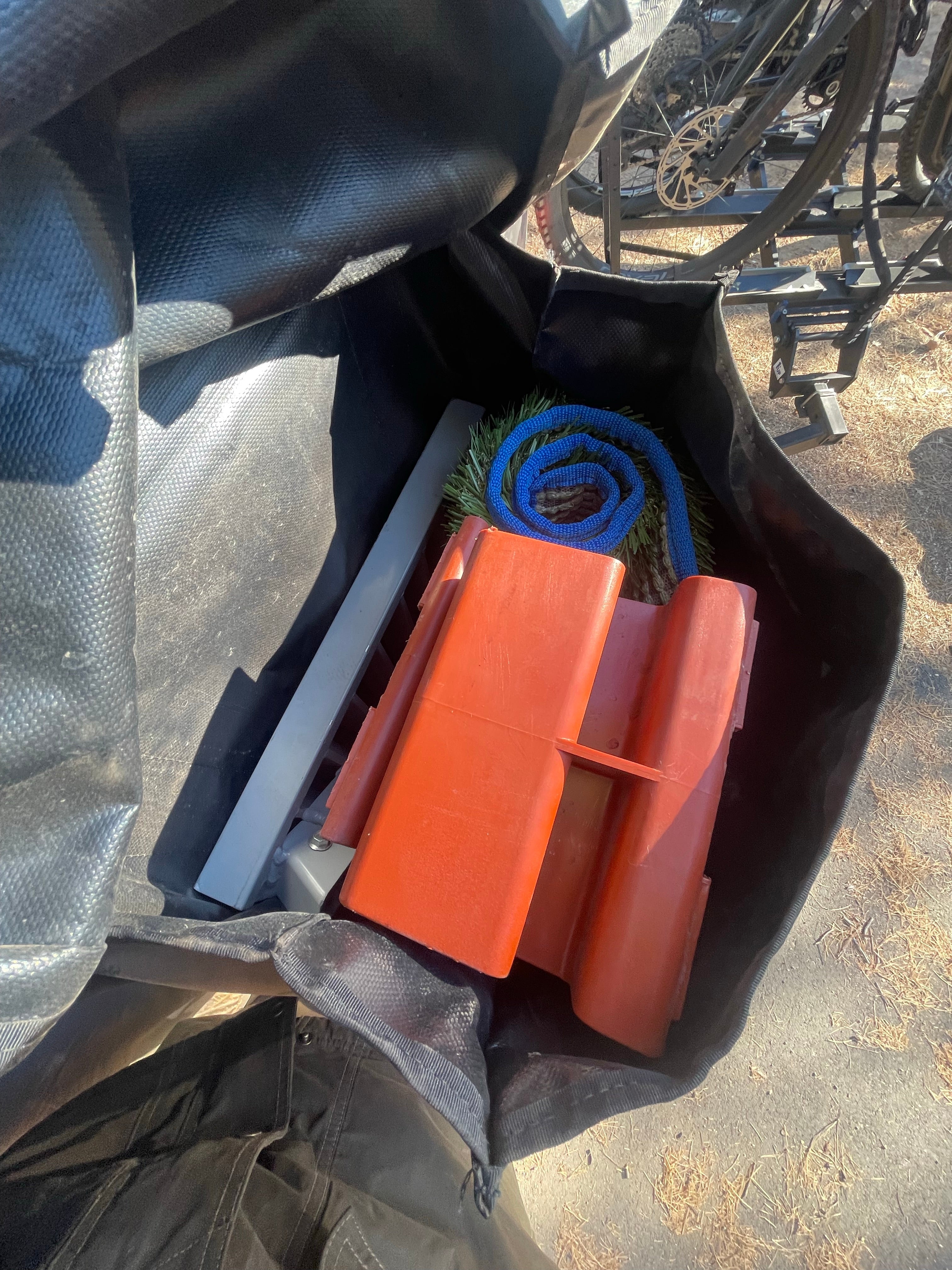 RB Components Rear Ladder Stuff Bag - Enclosed Storage