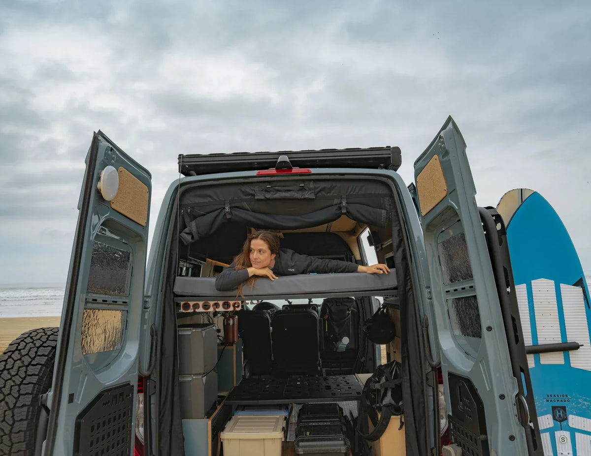 Ford Transit Van Flex-Trac™ 4-Panel All Aluminum Platform Bed System