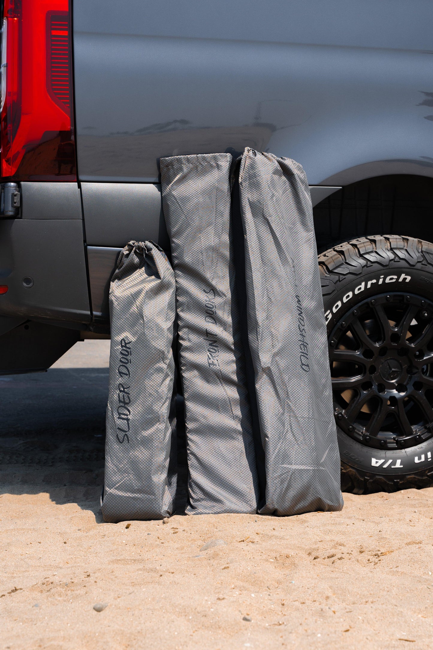 Sprinter Front Cab Window Covers Bundle