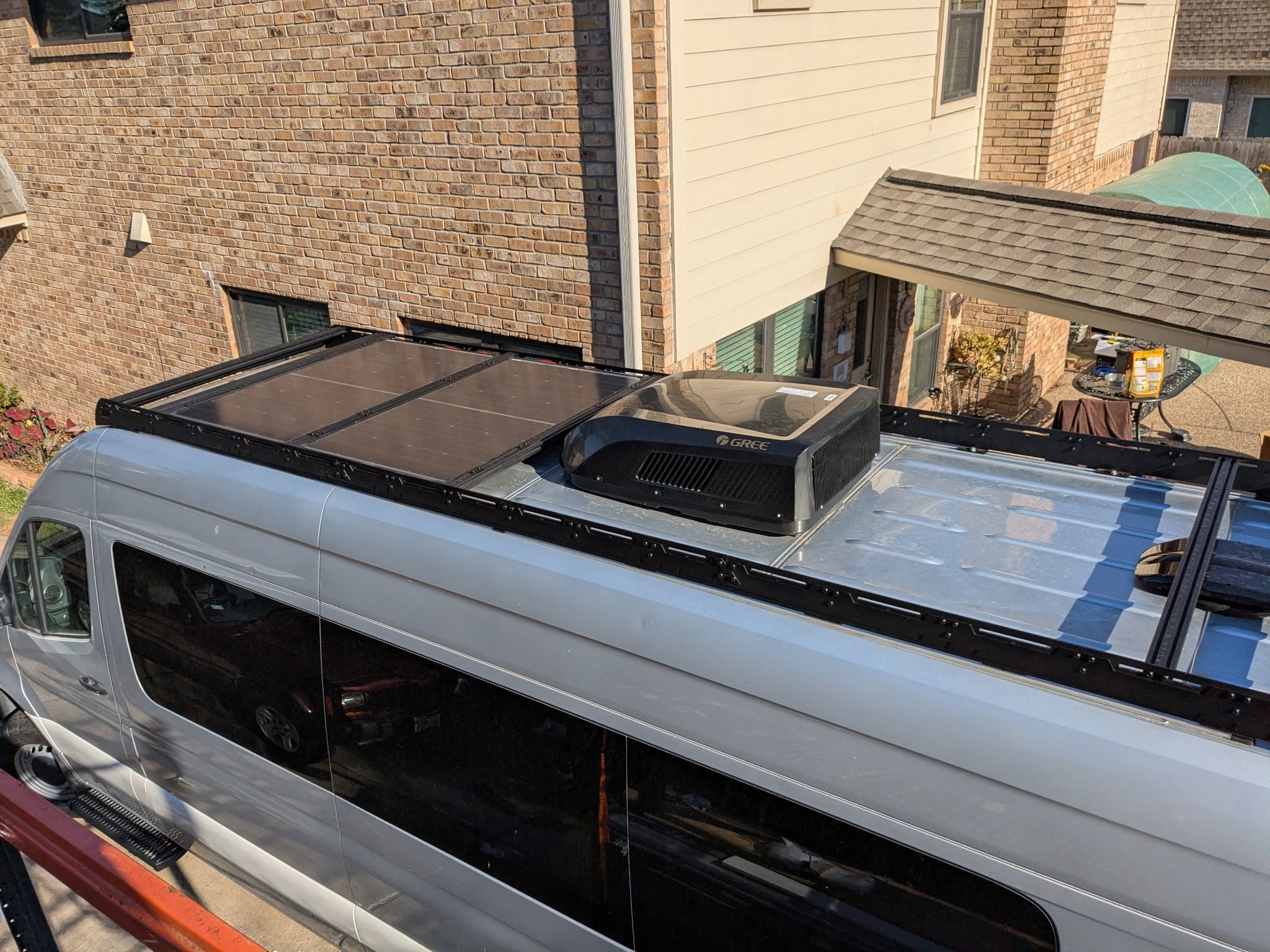 WHITE TOP ADVENTURES® SPRINTER STRATA ROOF RACK SYSTEM (8-CROSSBAR EDITION)