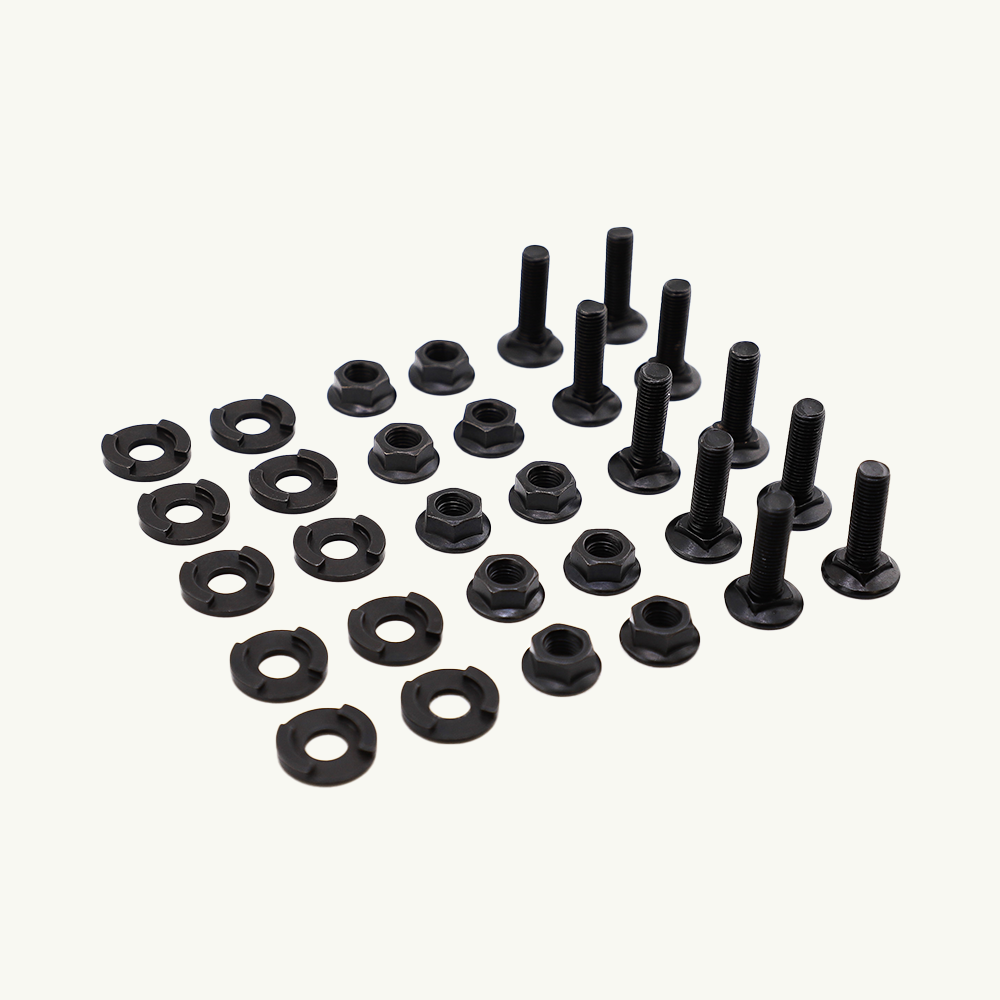 VanEssential Venture L-Track M8 Single Stud Bolts - 1.5 inch (38mm) - Adjustable L-Track Hardware