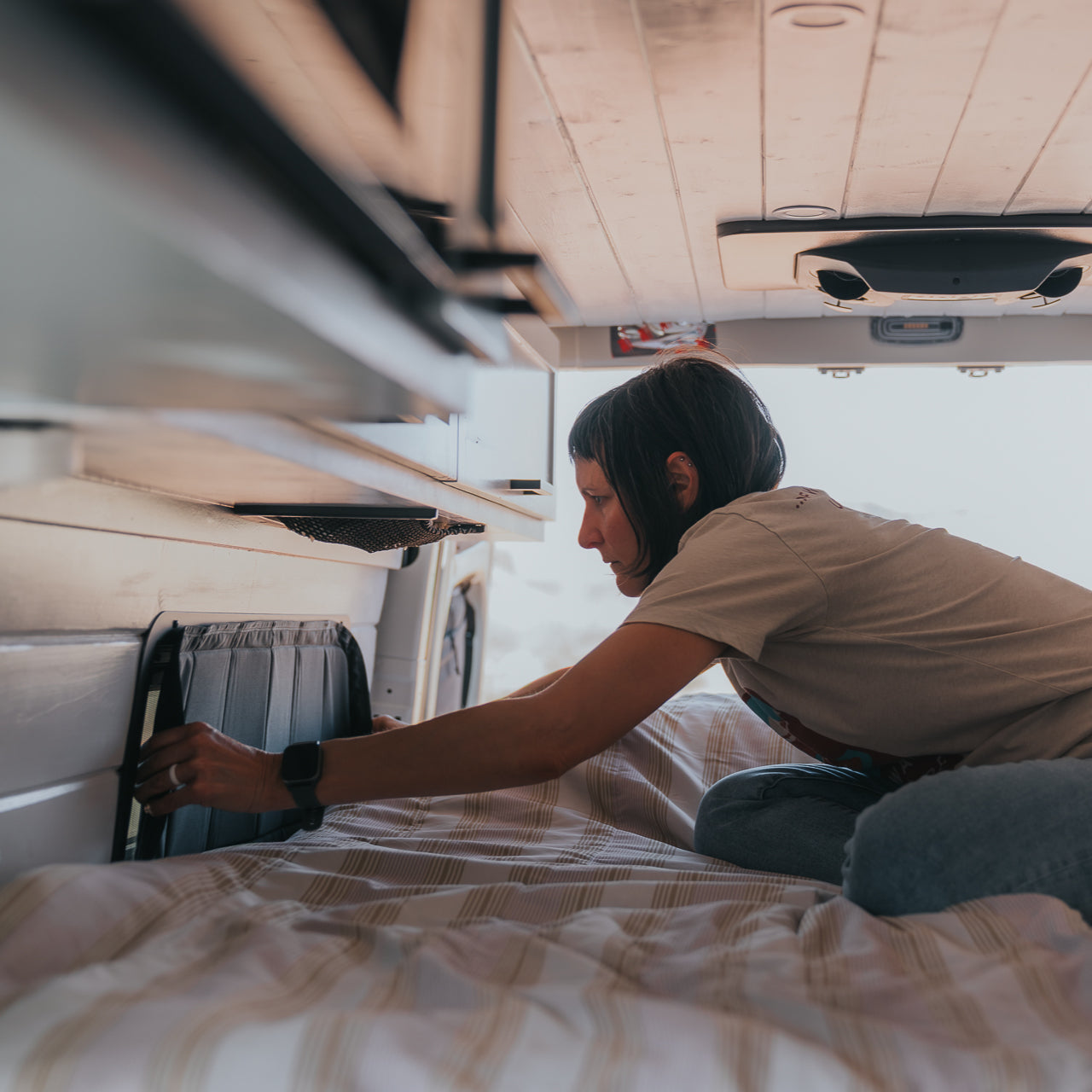 VanEssential Bunk Window Cover - CRL - Insulated Blackout