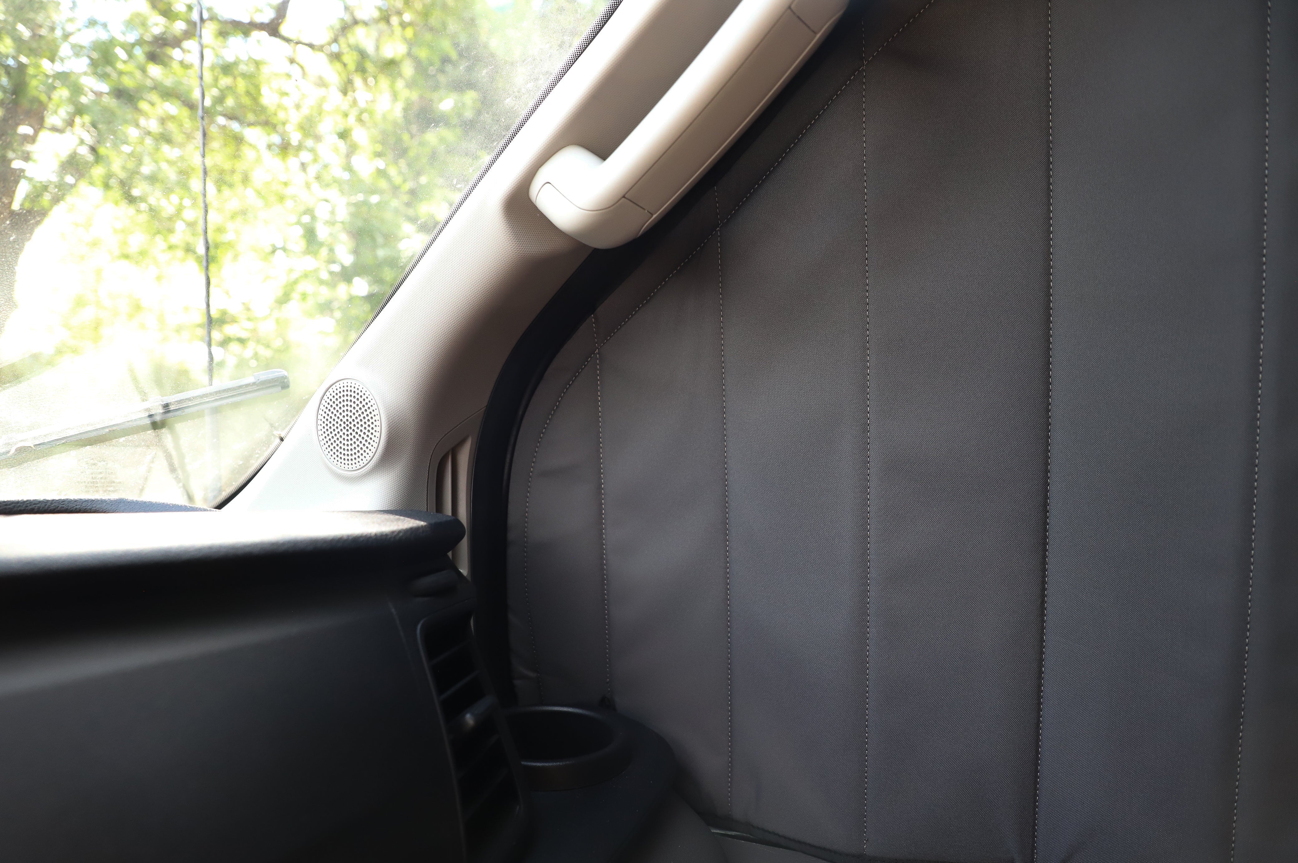 VanEssential Ford Transit Stealth Front Door Window Covers (Pair) - Thermal Privacy
