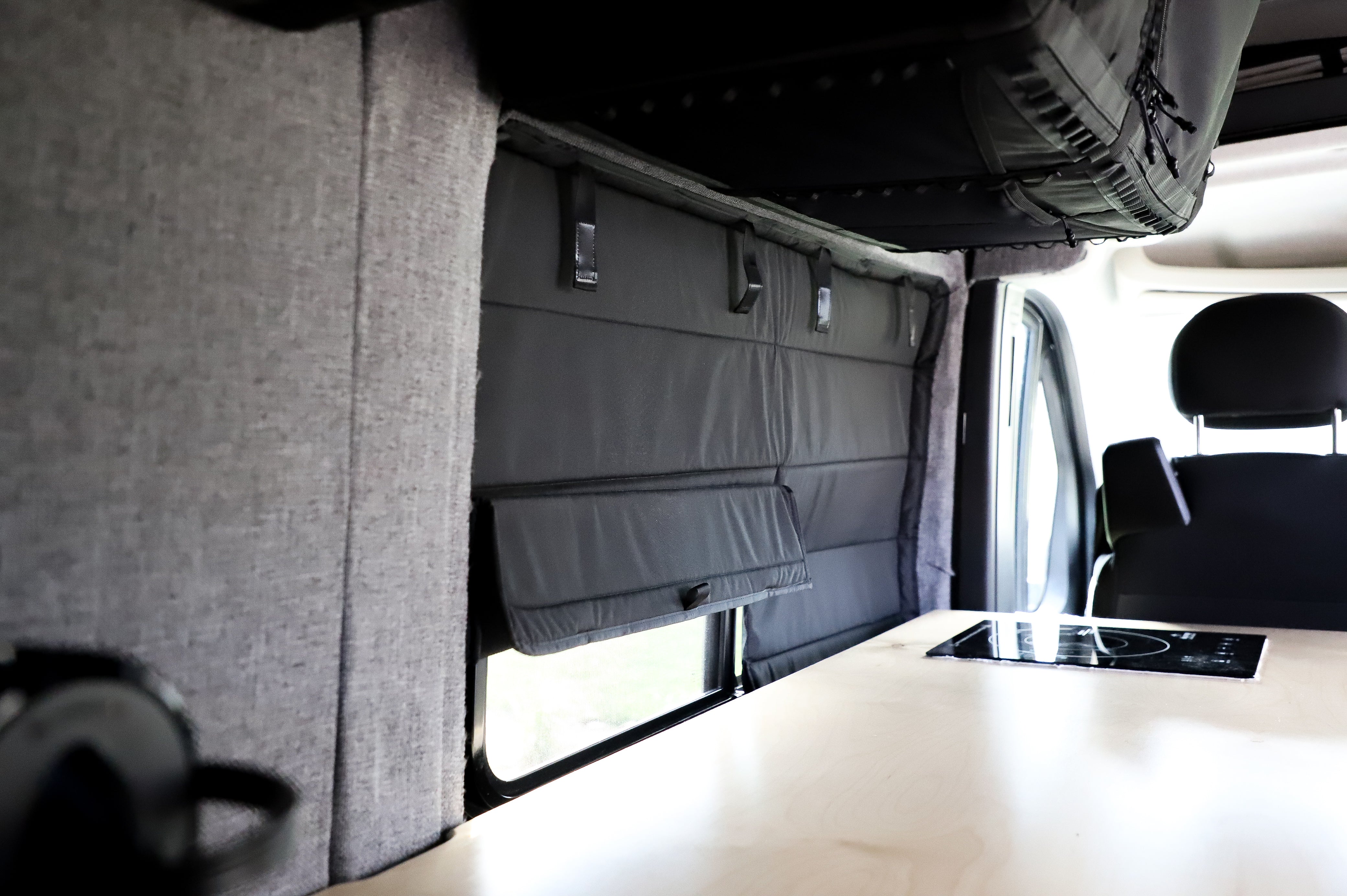 VanEssential Ram Promaster Stealth Crew Window Cover - Thermal Privacy