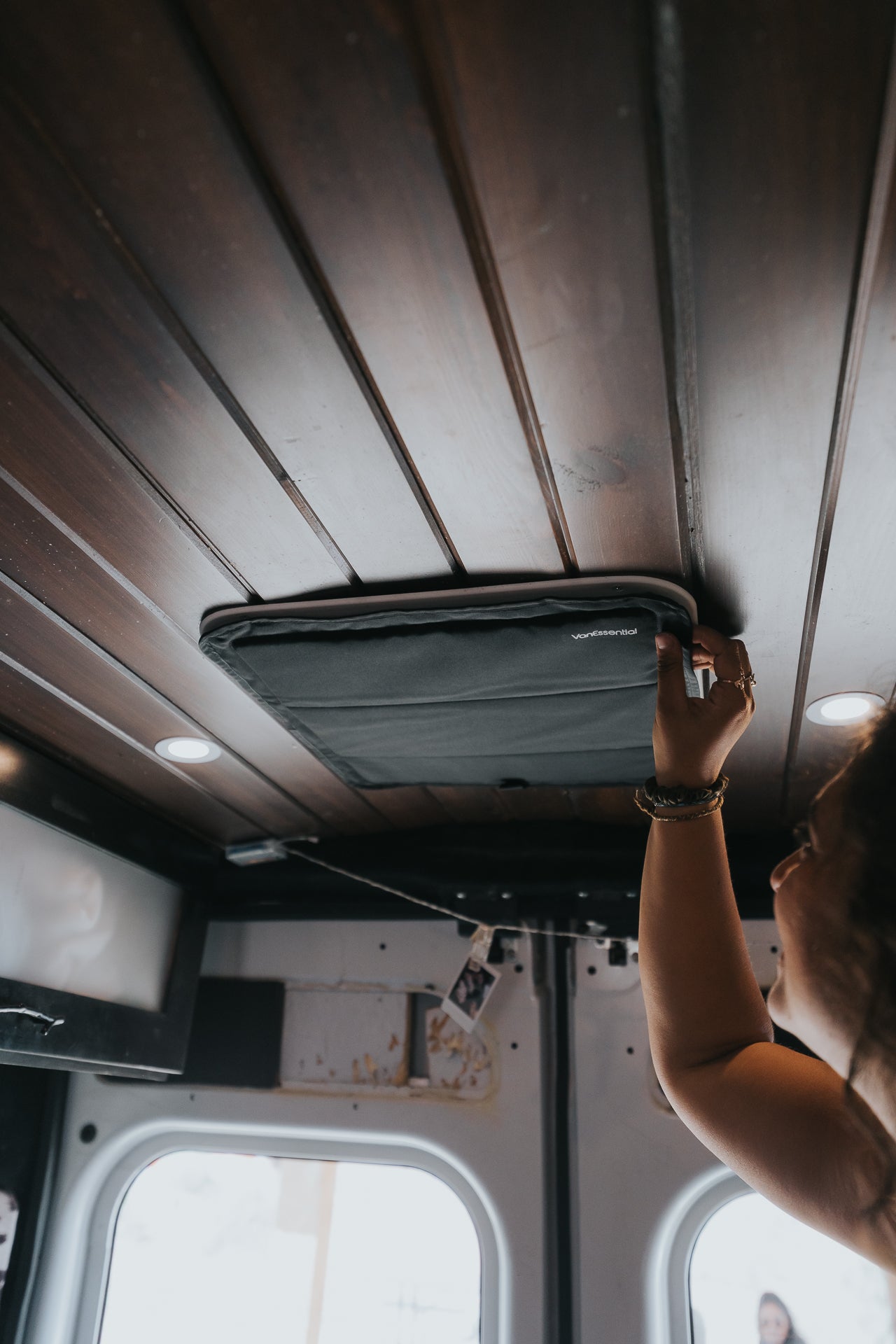 VanEssential Reflective Roof Vent Cover - Insulated Fan Cover