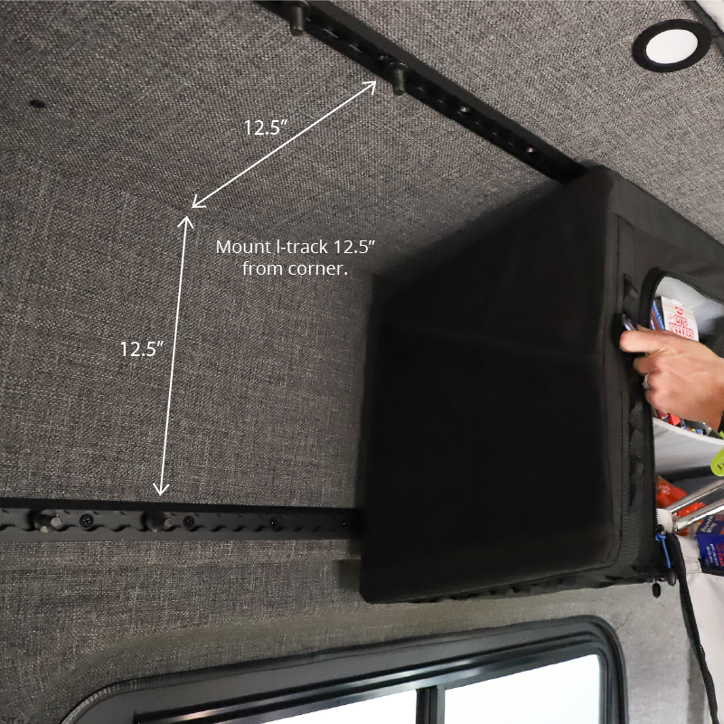 VanEssential Upper Storage Cabinet - 24" - Soft-Sided Overhead Storage