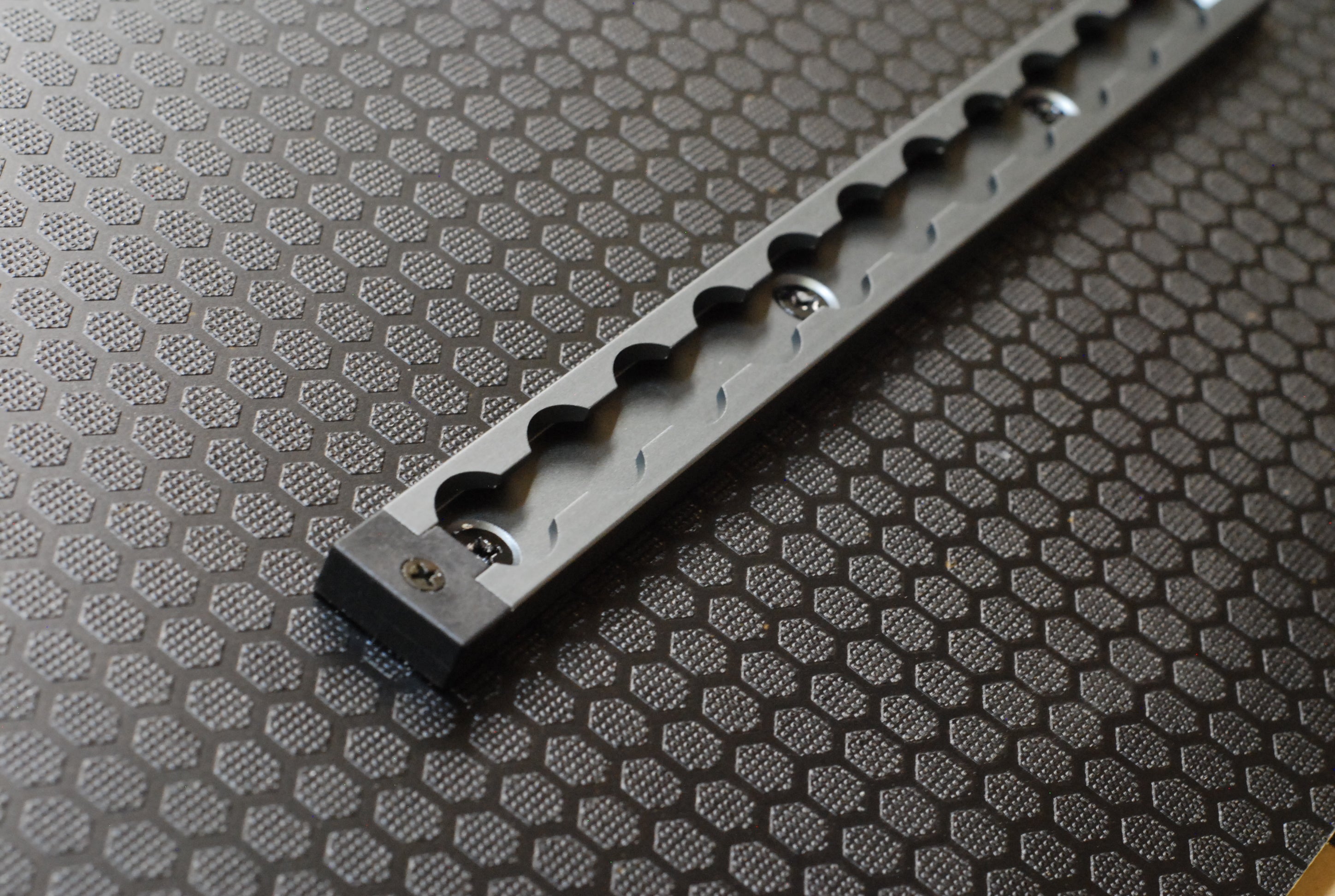 VanEssential Venture L-Track Rectangle End Caps (4 Pack) - Adjustable L-Track Hardware