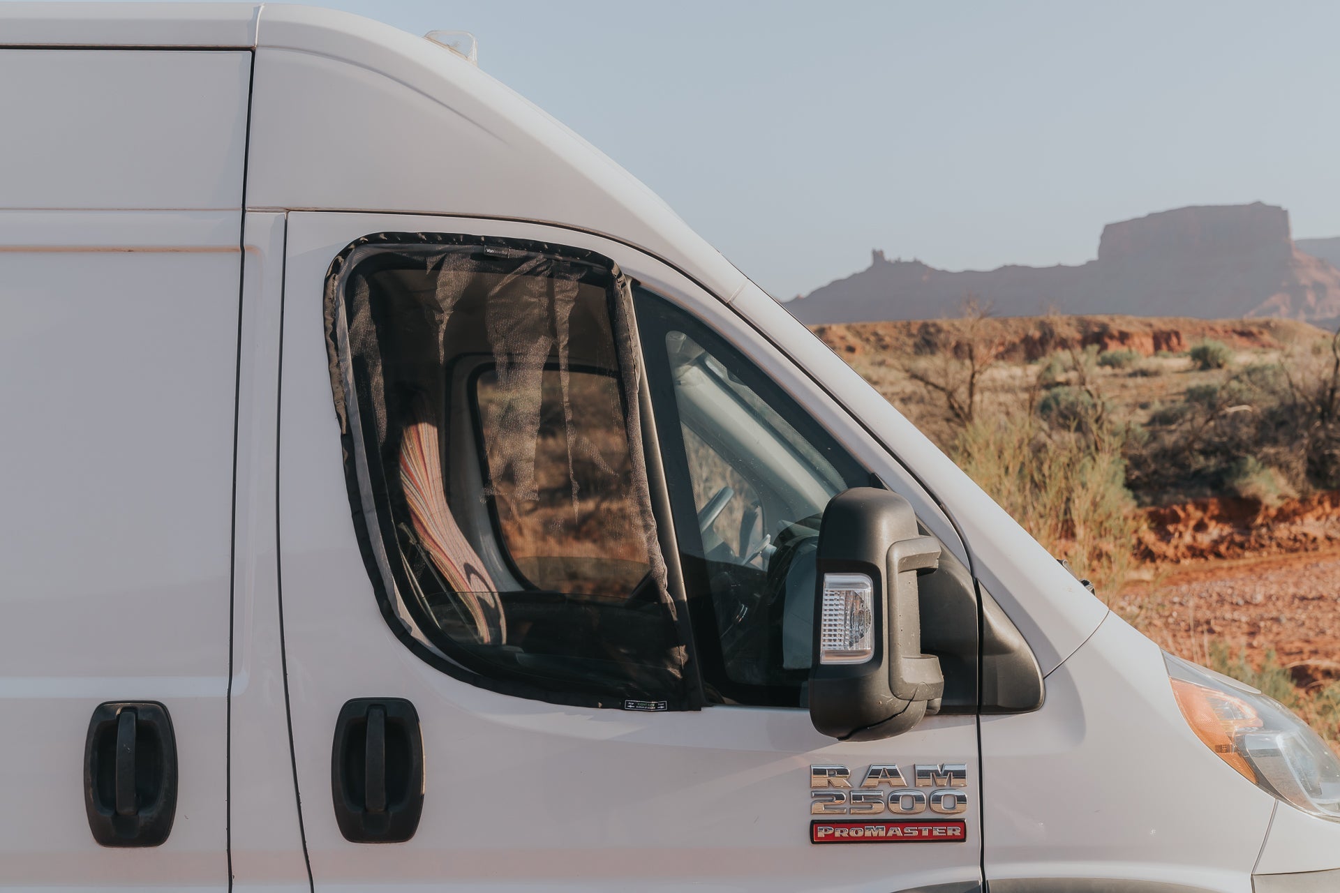 VanEssential Ram Promaster Bug Screen - Front Doors (Pair) - Pest-Free Airflow