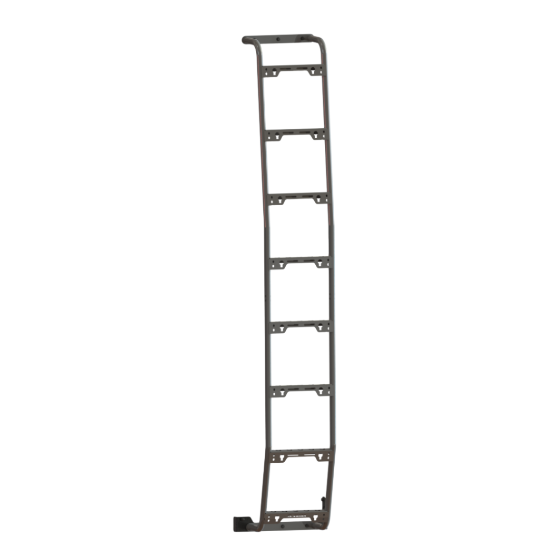 Unaka Gear Co. Ford Transit Side Mount Ladder - High Roof - Exterior Roof Access