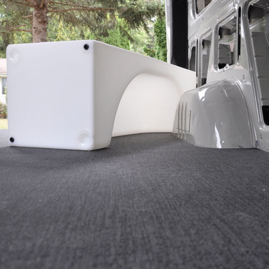 NW Conversions 36 Gallon Wheel Well Water Tank - Centered (SP-C-36)