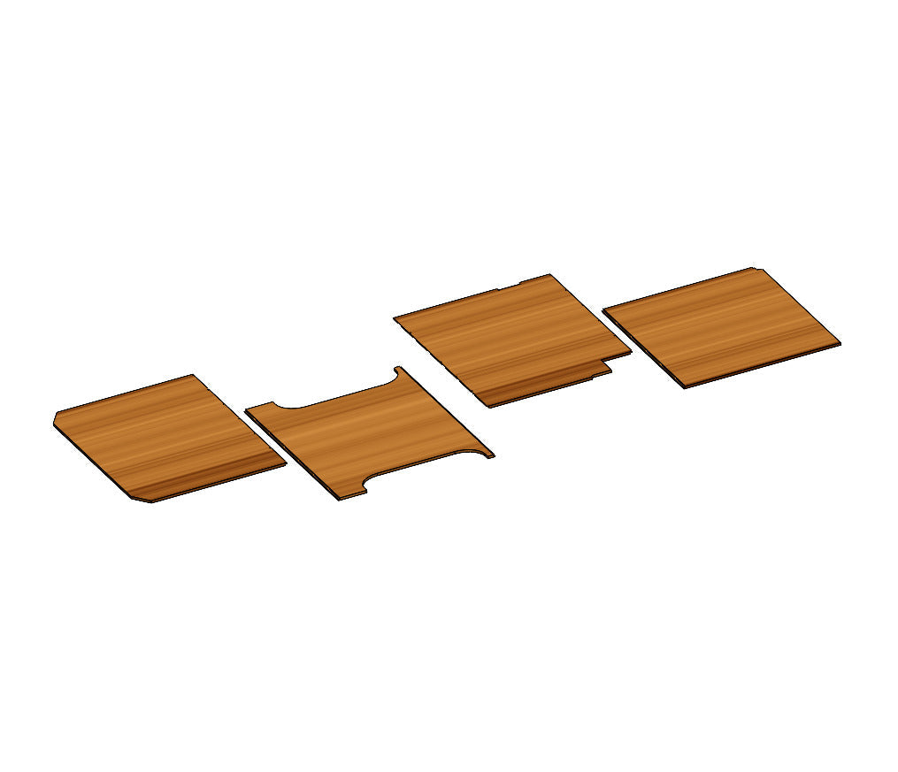 RB Components Sprinter CNC Floor Kit - 144, 170 or Extended