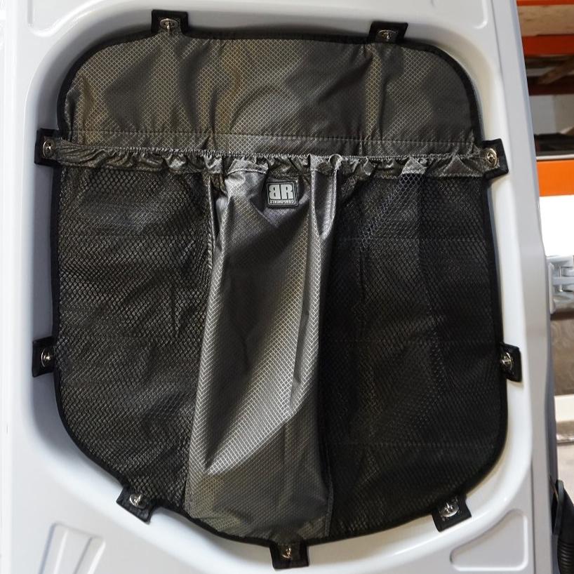RB Components 2019+ Sprinter Rear Window Bag - Privacy Storage