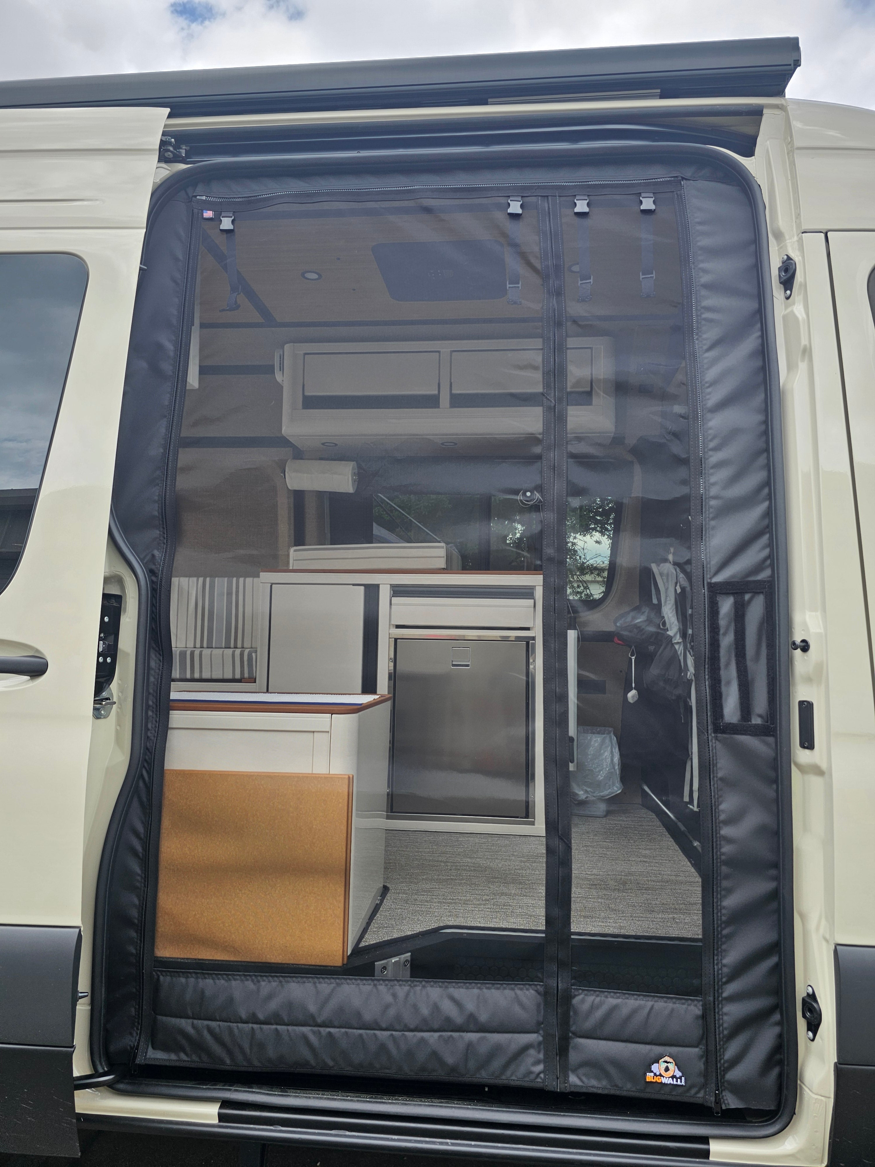 The Bug Wall Sprinter 2025+ Sliding Screen - New-Latch Fit