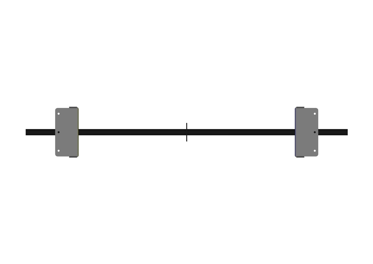 RB Components Sprinter High-Roof Bar - 12-Inch Lift