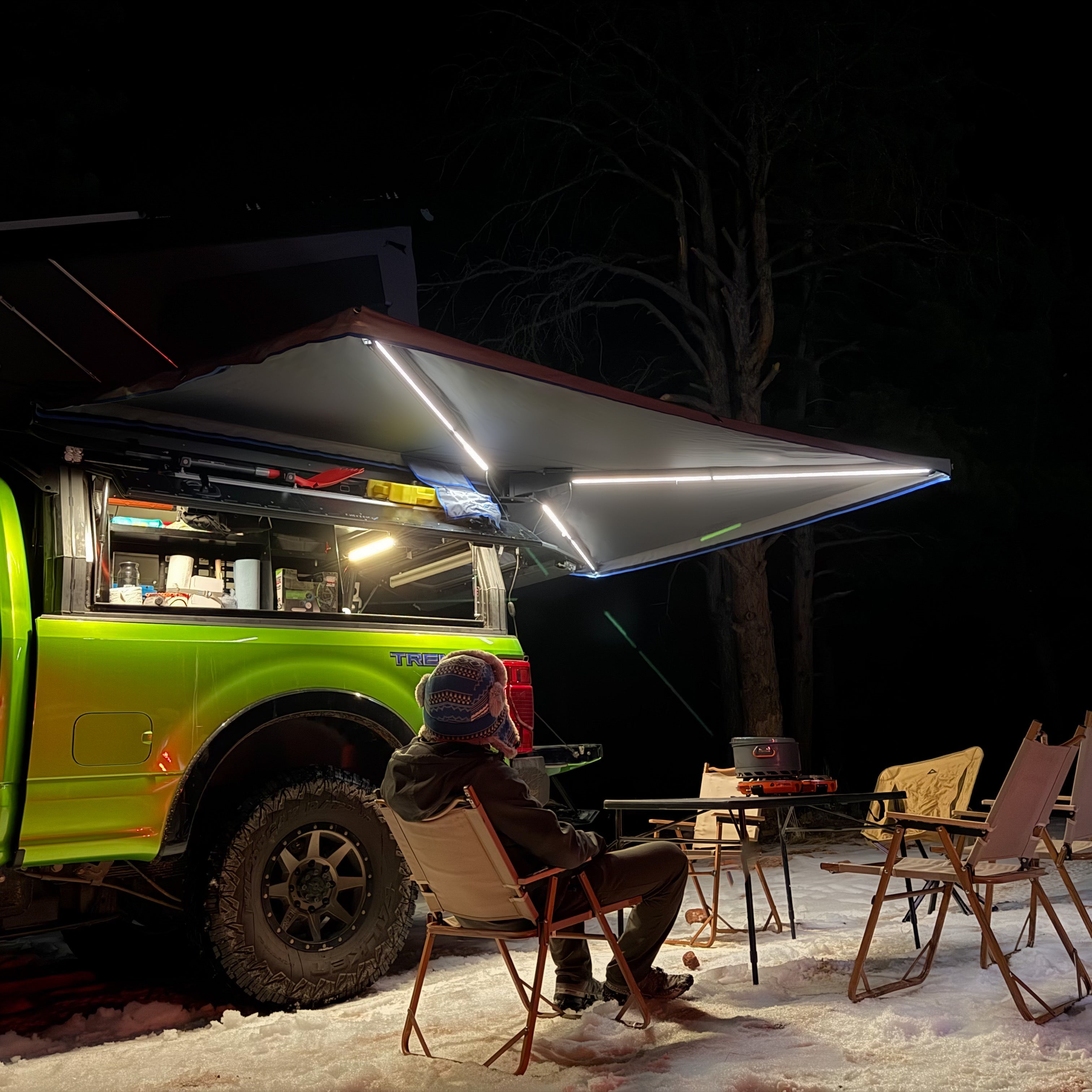 DIRTBOX FREE-STANDING 270-DEGREE AWNING