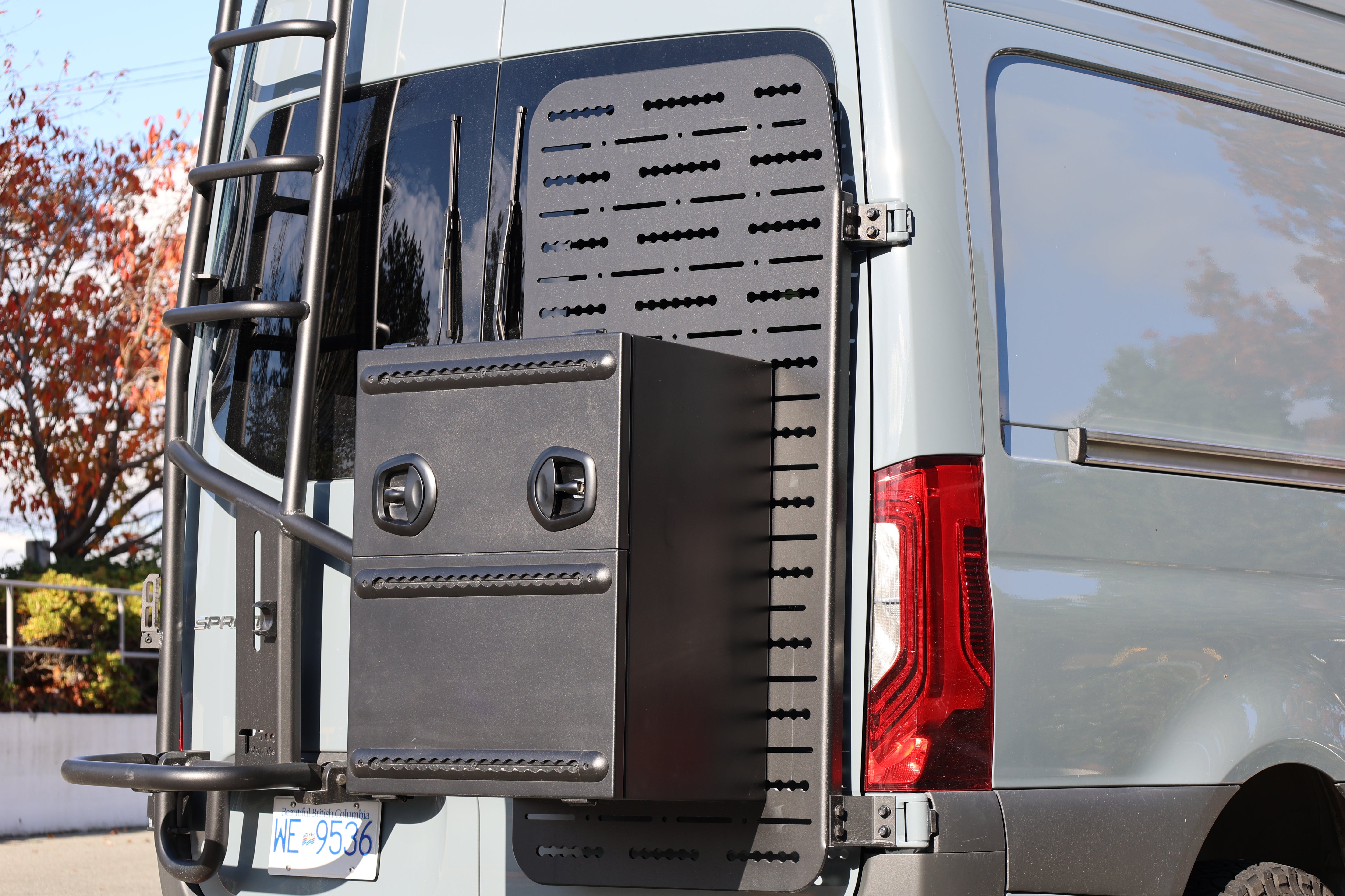 Tec Vanlife Aluminum Split-Door Storage Box - Sealed Cargo