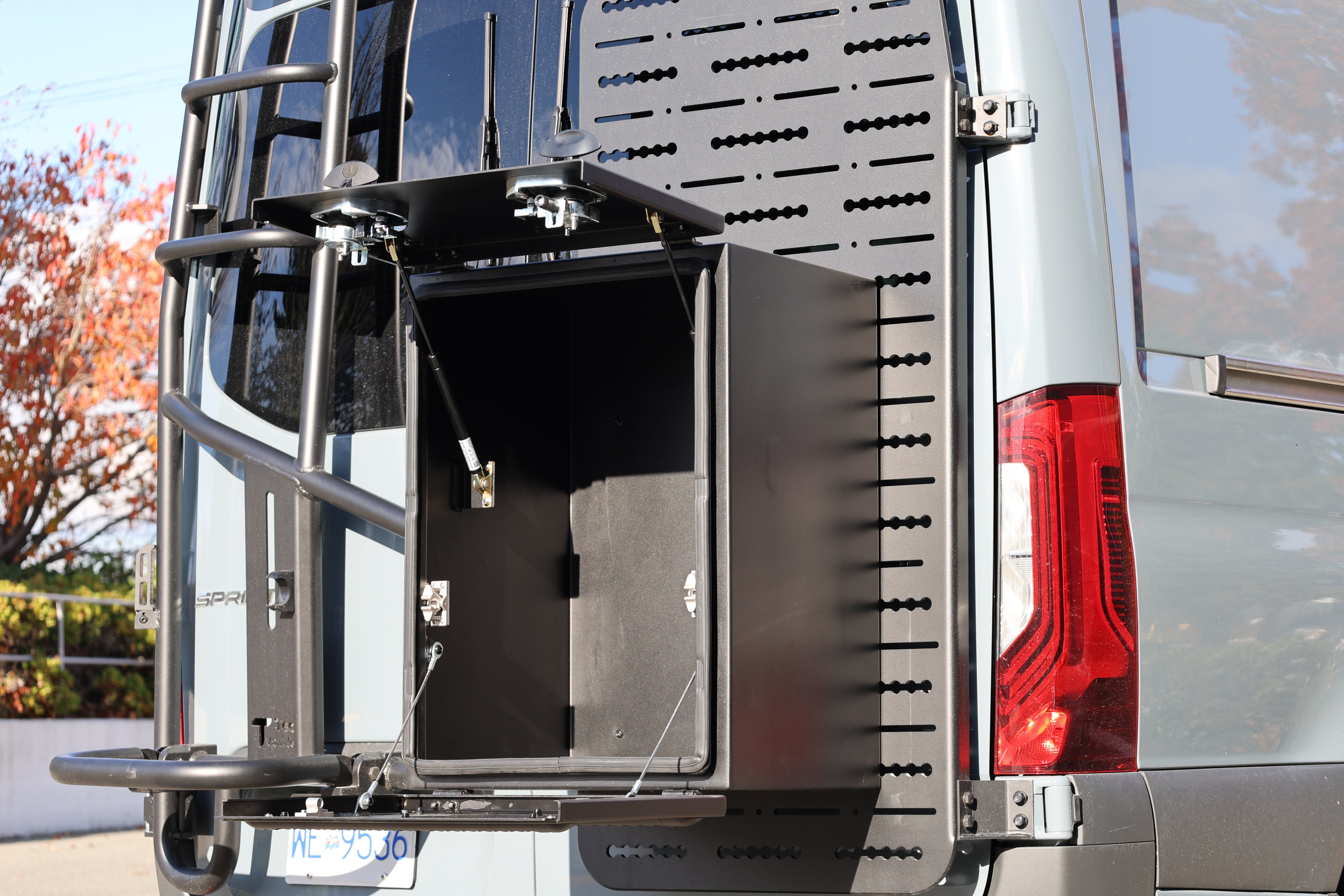 Tec Vanlife Aluminum Split-Door Storage Box - Sealed Cargo